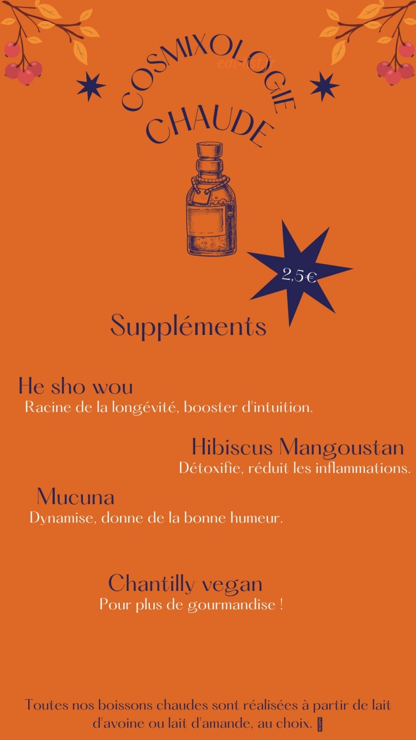 Café Contresort — carte page 7