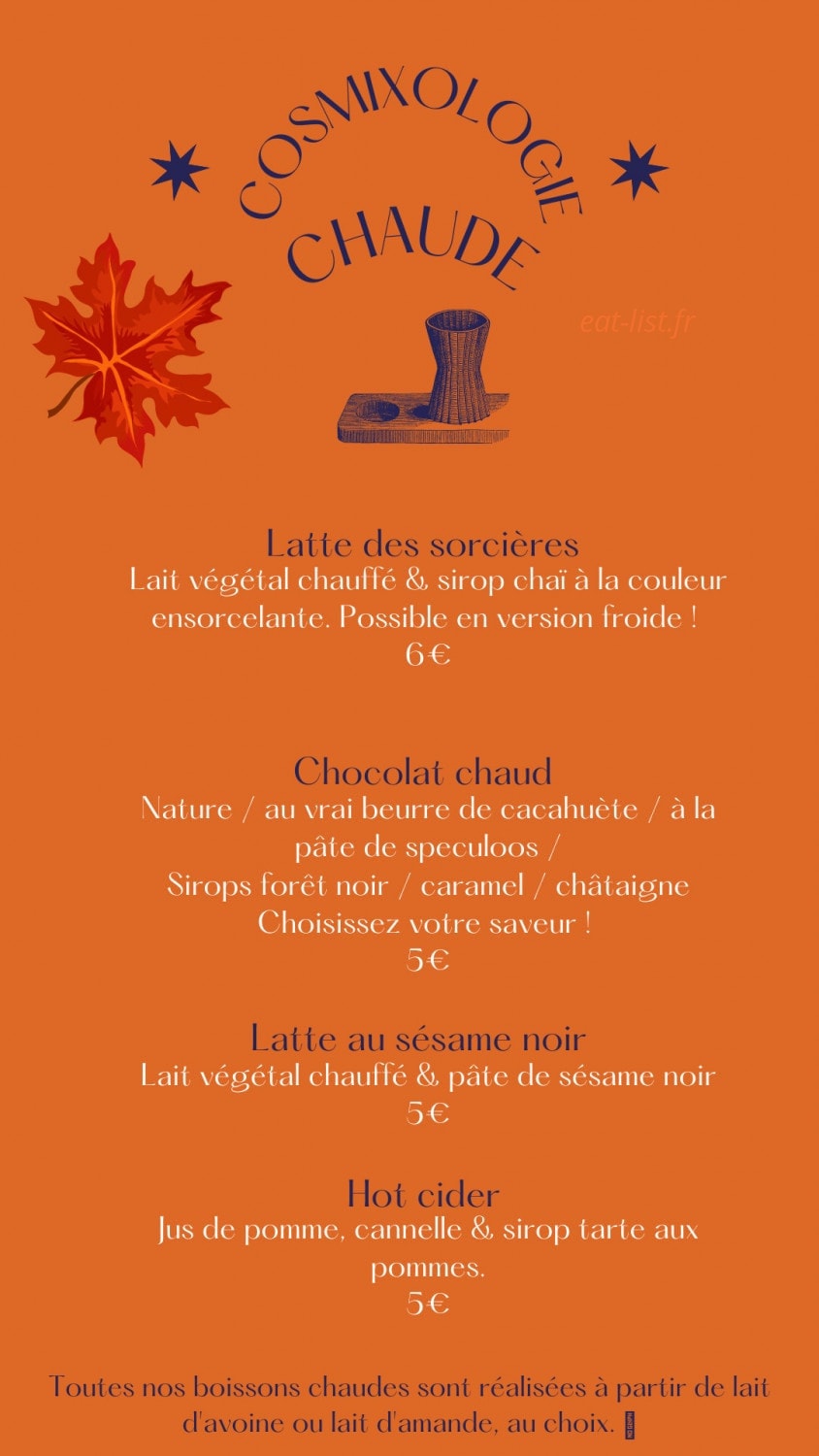Café Contresort — carte page 6