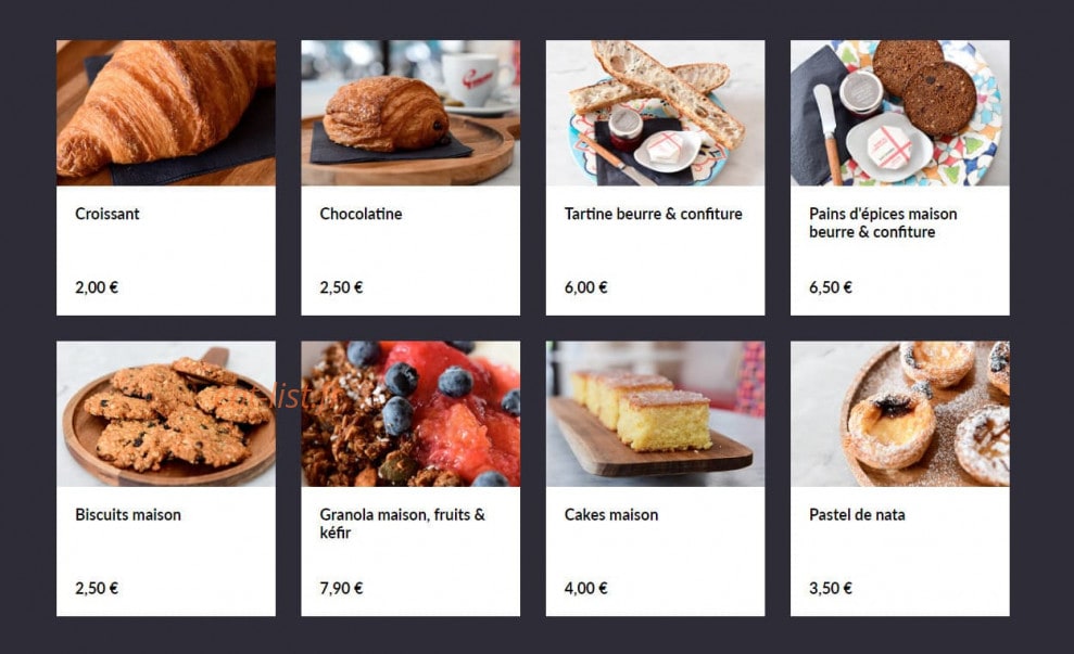 Café Tabac — carte page 3