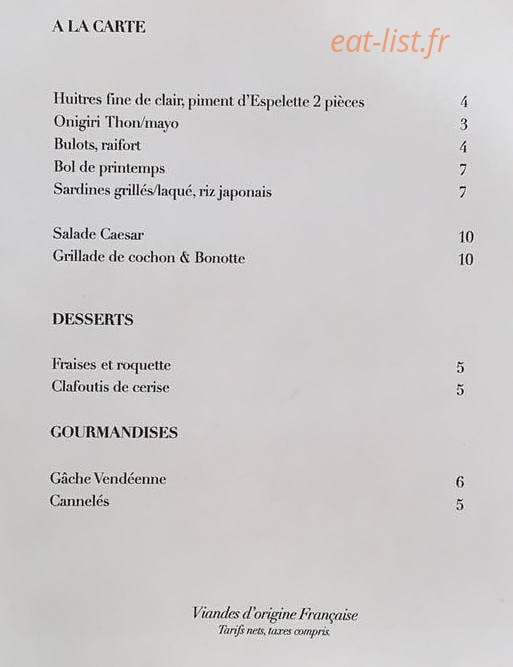 Chantoiseau — carte page 1