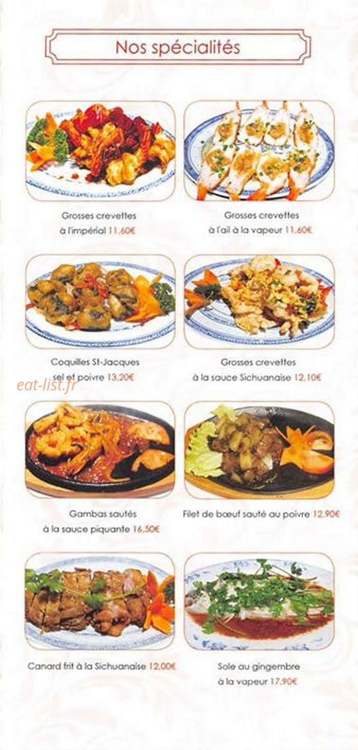 Chez Meng — carte page 5