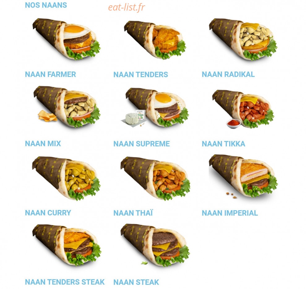 Chicken Street — carte page 1