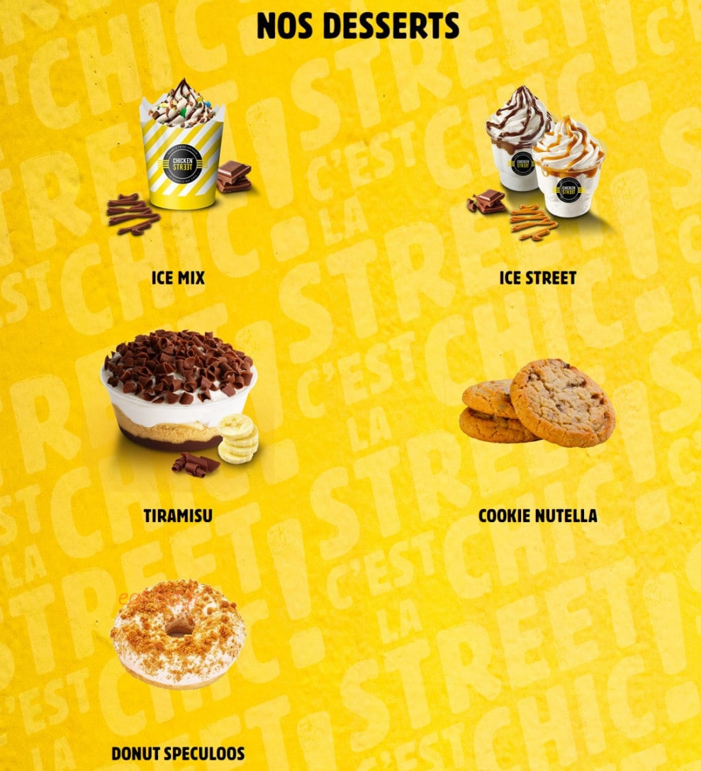 Chicken Street — carte page 6