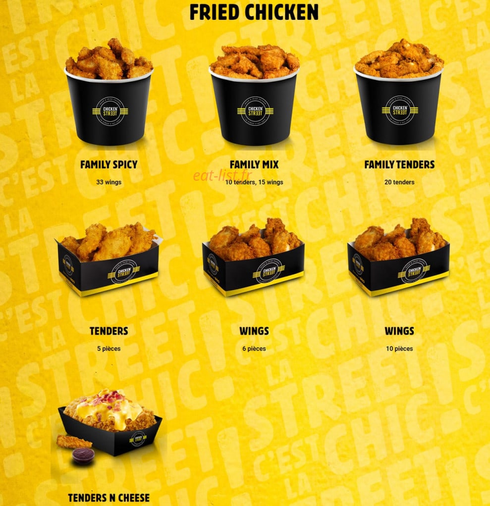 Chicken Street — carte page 2