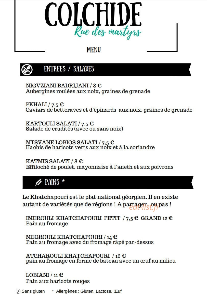Colchide — carte page 1