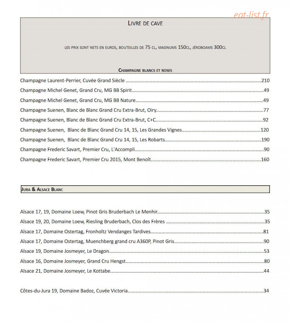Comestibles — carte page 5