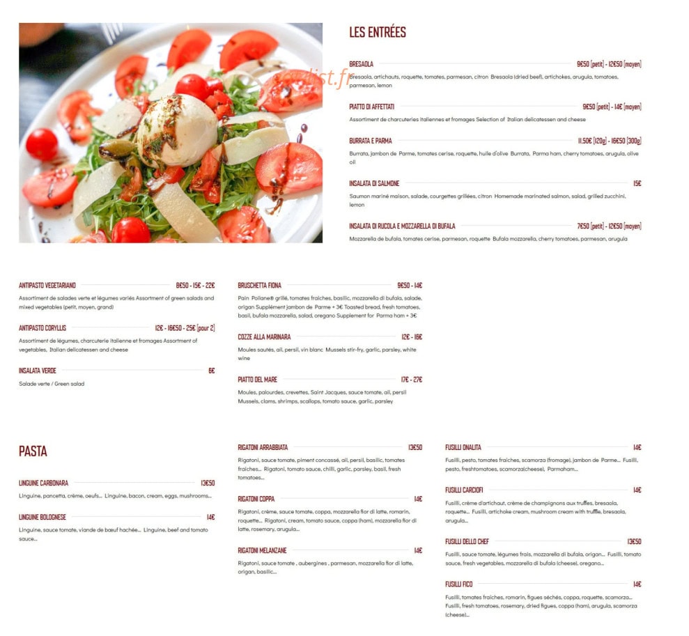 Coryllis — carte page 1