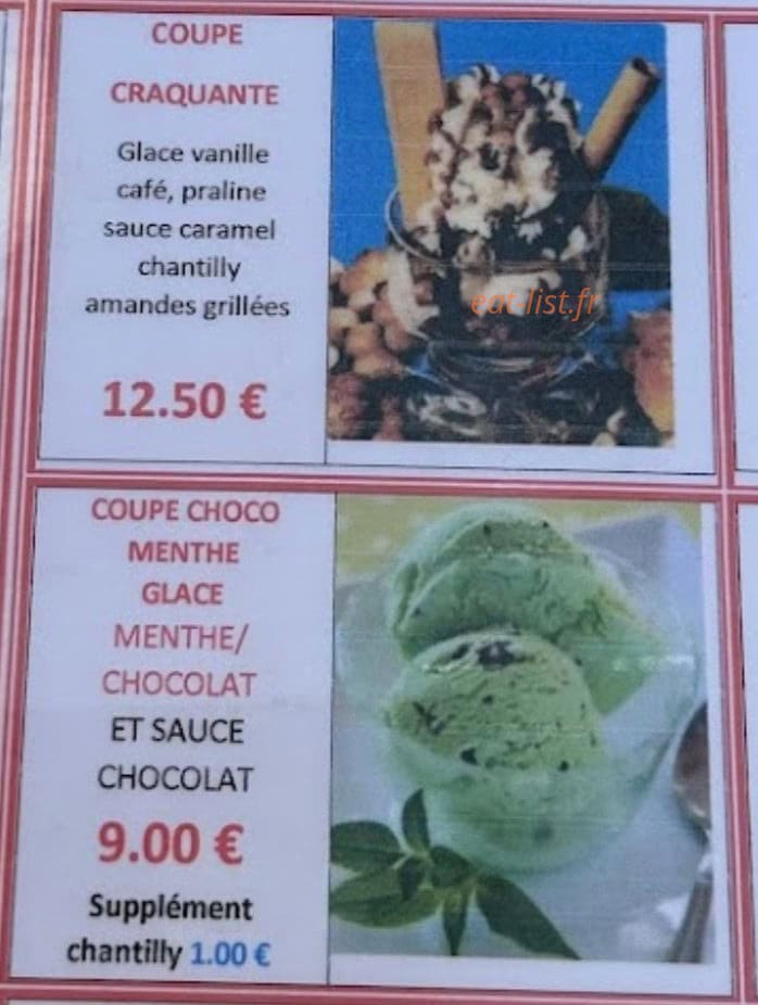 Croque Minute — carte page 4