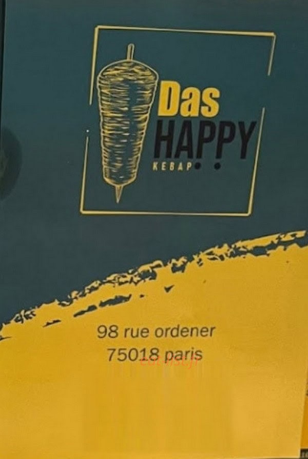 Das Happy — carte page 1