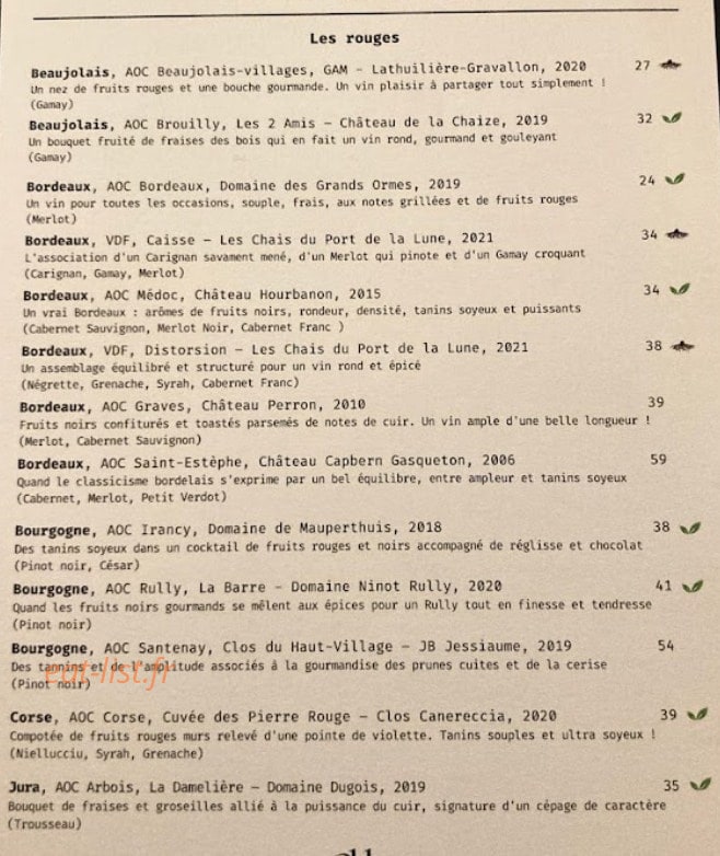 Euphorie — carte page 3