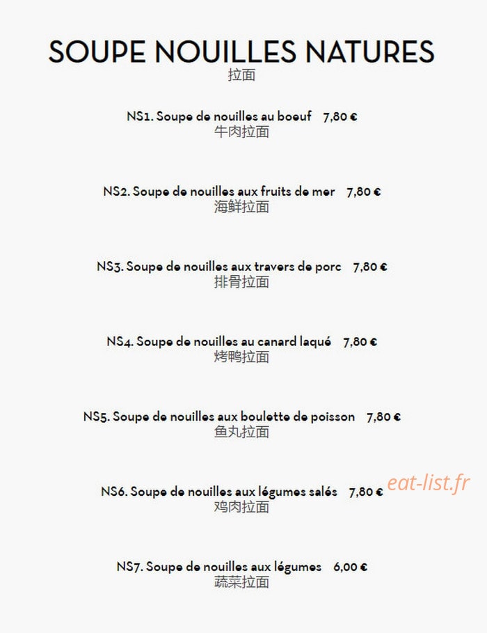 Face à Face — carte page 7