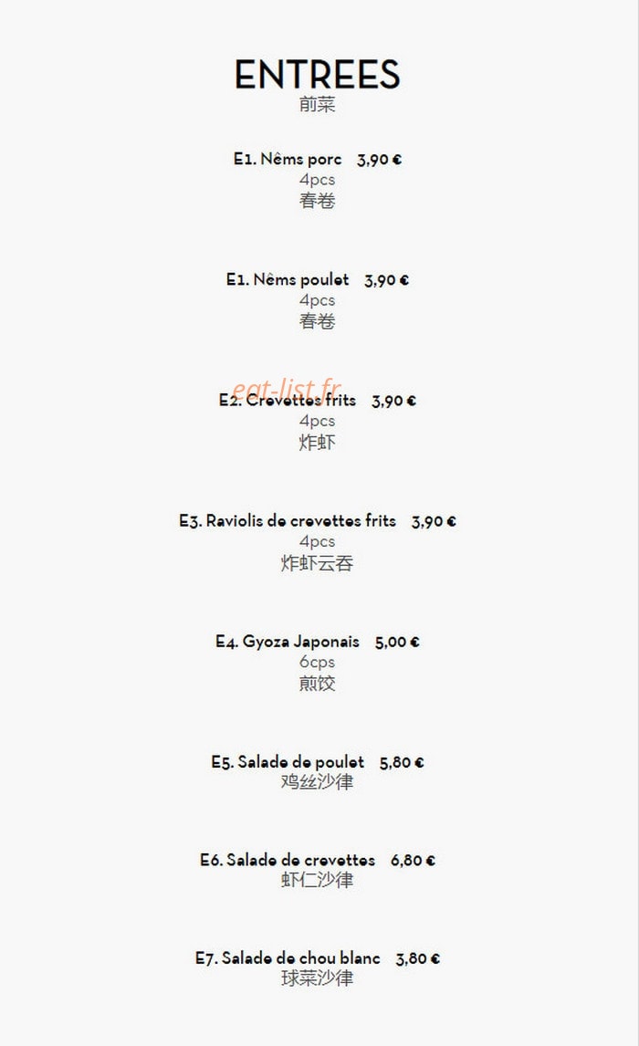 Face à Face — carte page 6