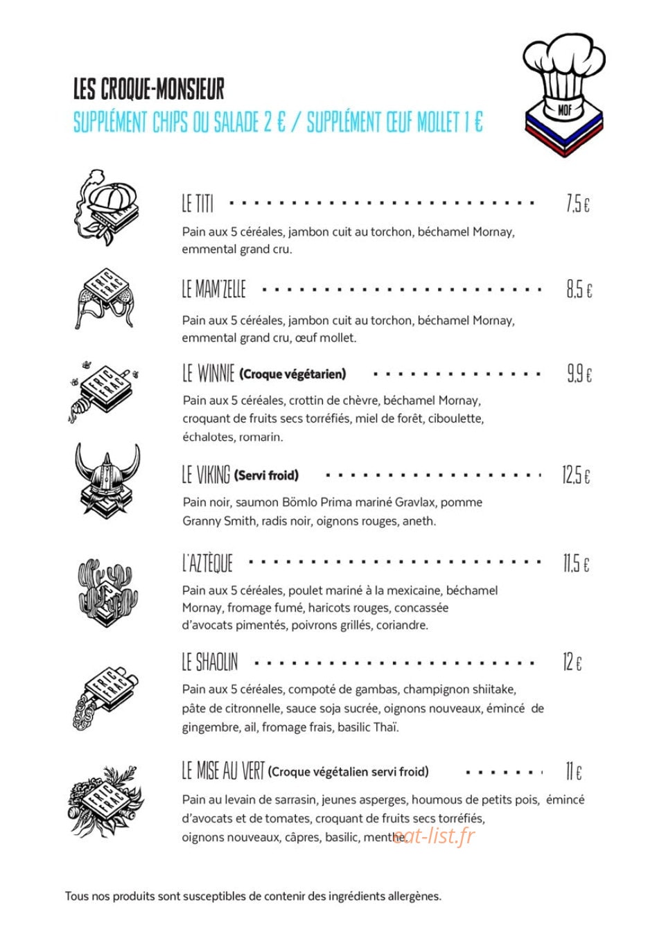 Fric-Frac — carte page 4