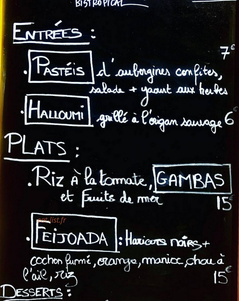 Gloria — carte page 1