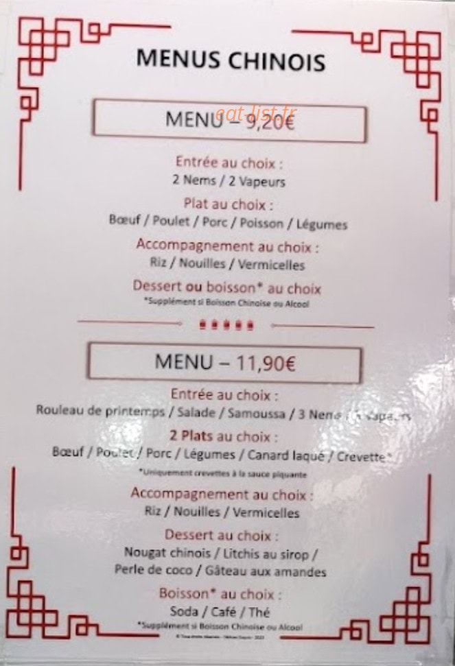 Gourmandise Duhesme — carte page 4
