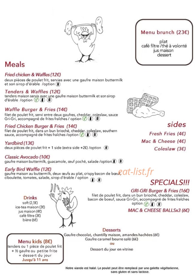 Gri-Gri — carte page 1