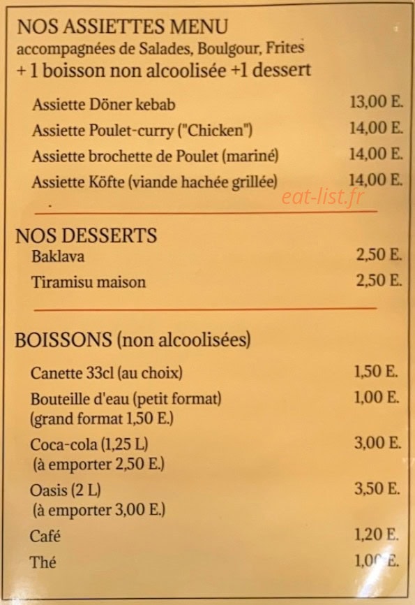 Grill Istanbul — carte page 5