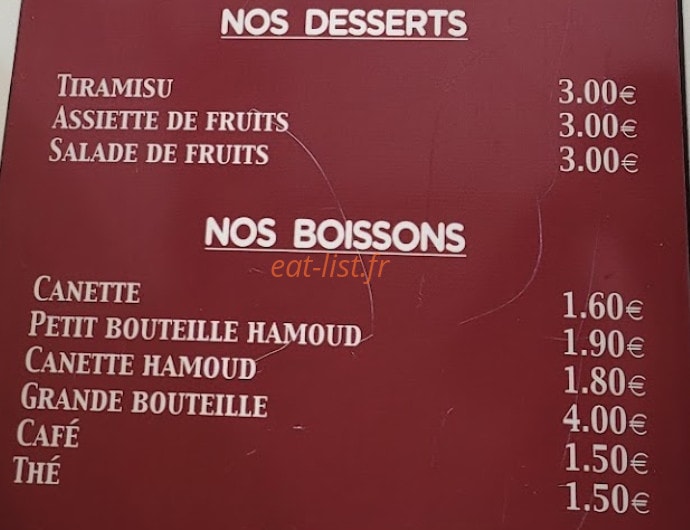 Grillades Au Feu de Bois — carte page 3