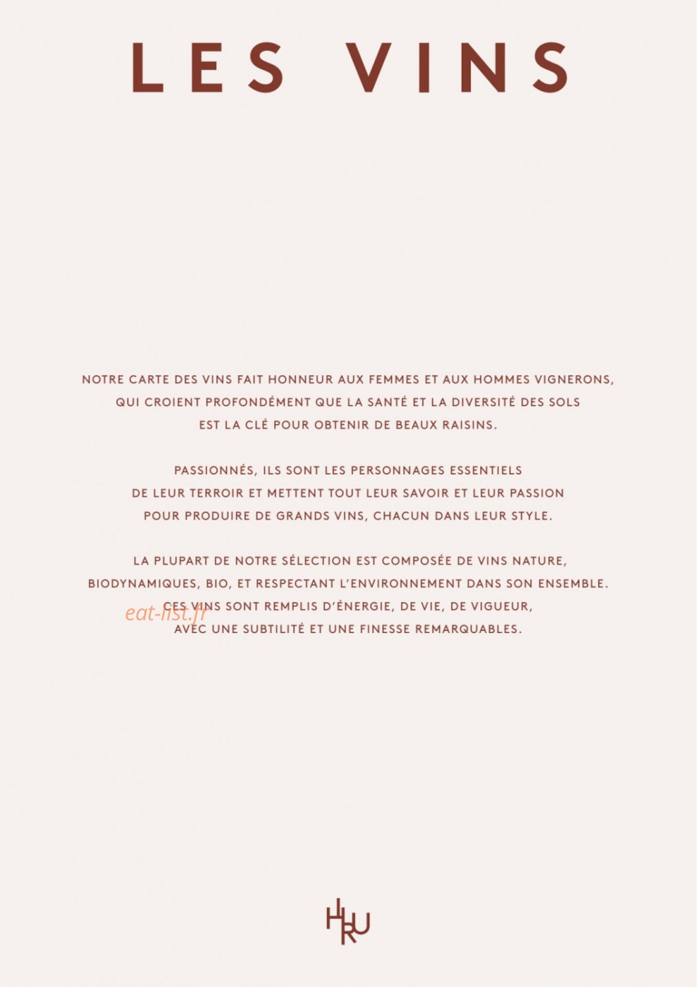 Hiru Paris Montmartre — carte page 6