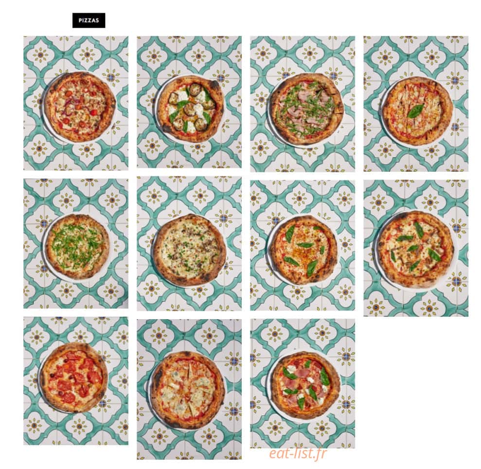 IT Trattoria — carte page 1