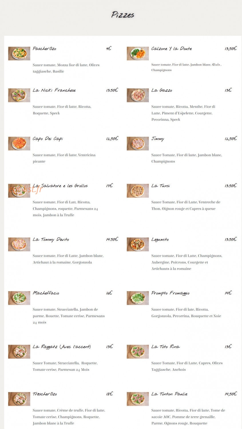 Jimmy 2 fois — carte page 2