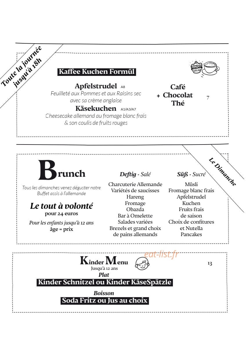 Kiez Biergarten Parisien — carte page 9