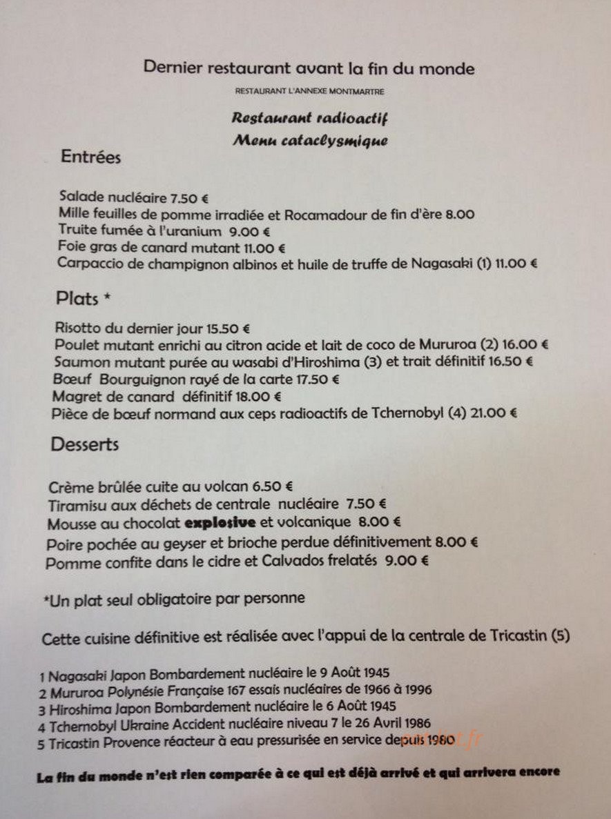 L'Annexe — carte page 1