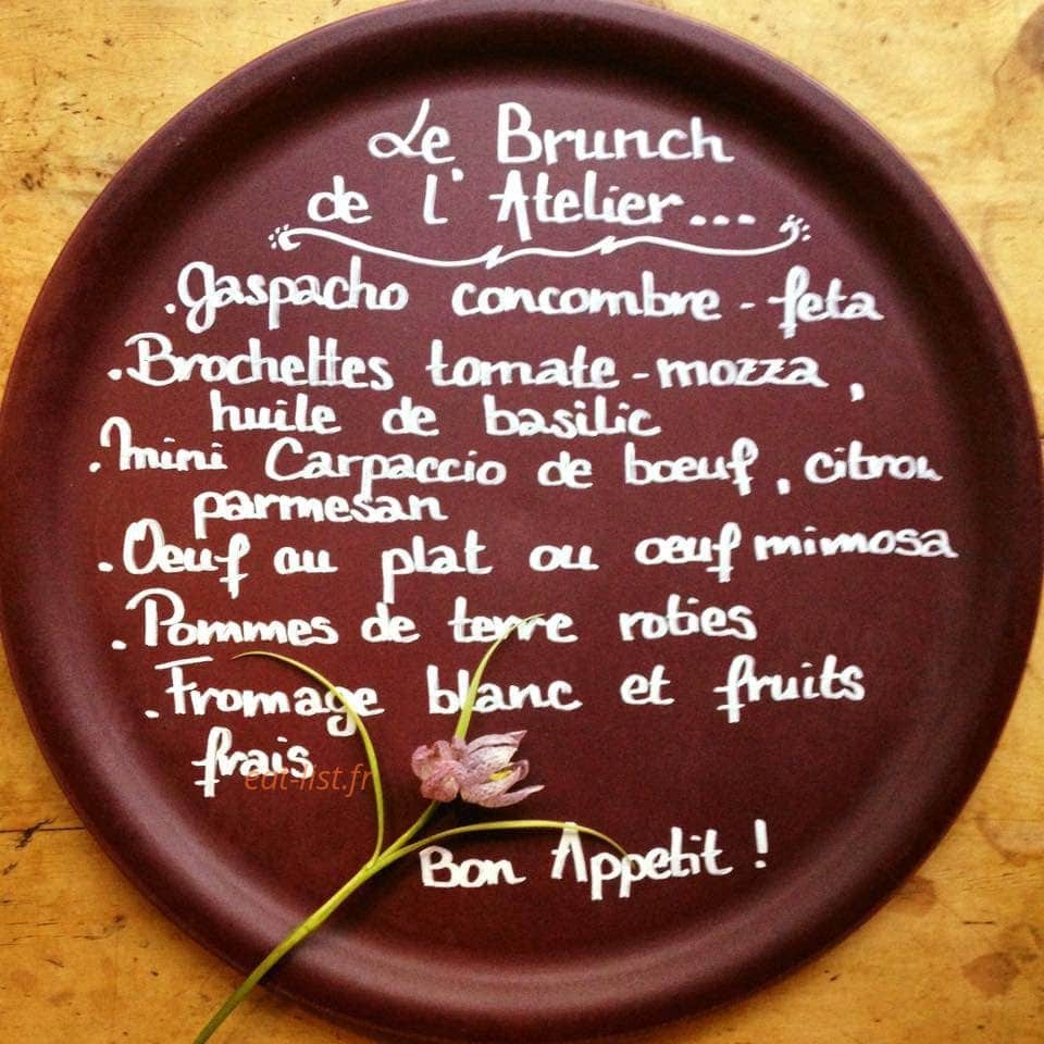 L'Atelier — carte page 1