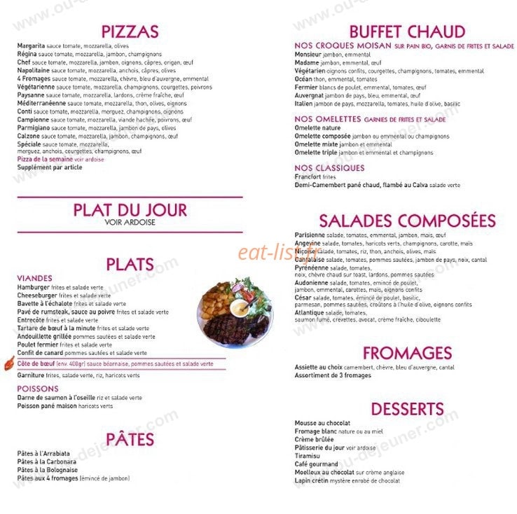 L'avenue — carte page 3