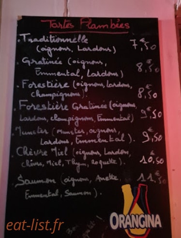 L'Hélice Bar — carte page 1
