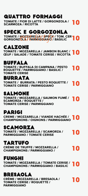 L'italiano — carte page 8