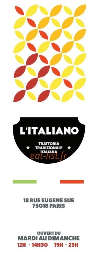 L'italiano — carte page 6