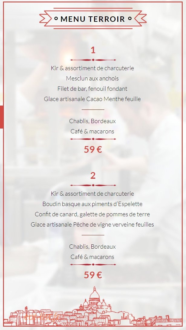 La Bonne Franquette — carte page 12