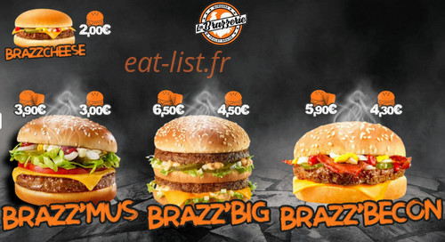 La brazzerie — carte page 1