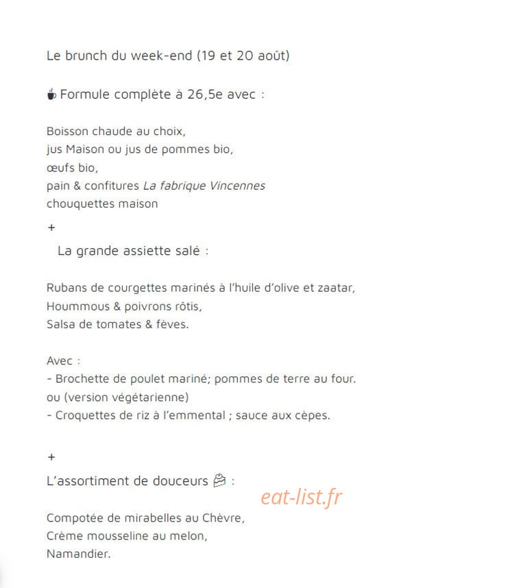 La Casquette — carte page 6