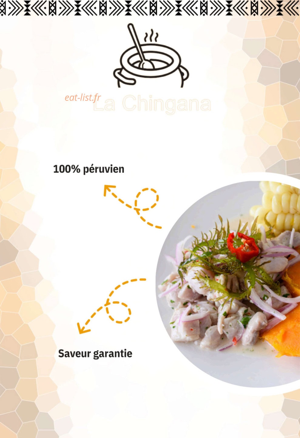 La Chingana — carte page 1