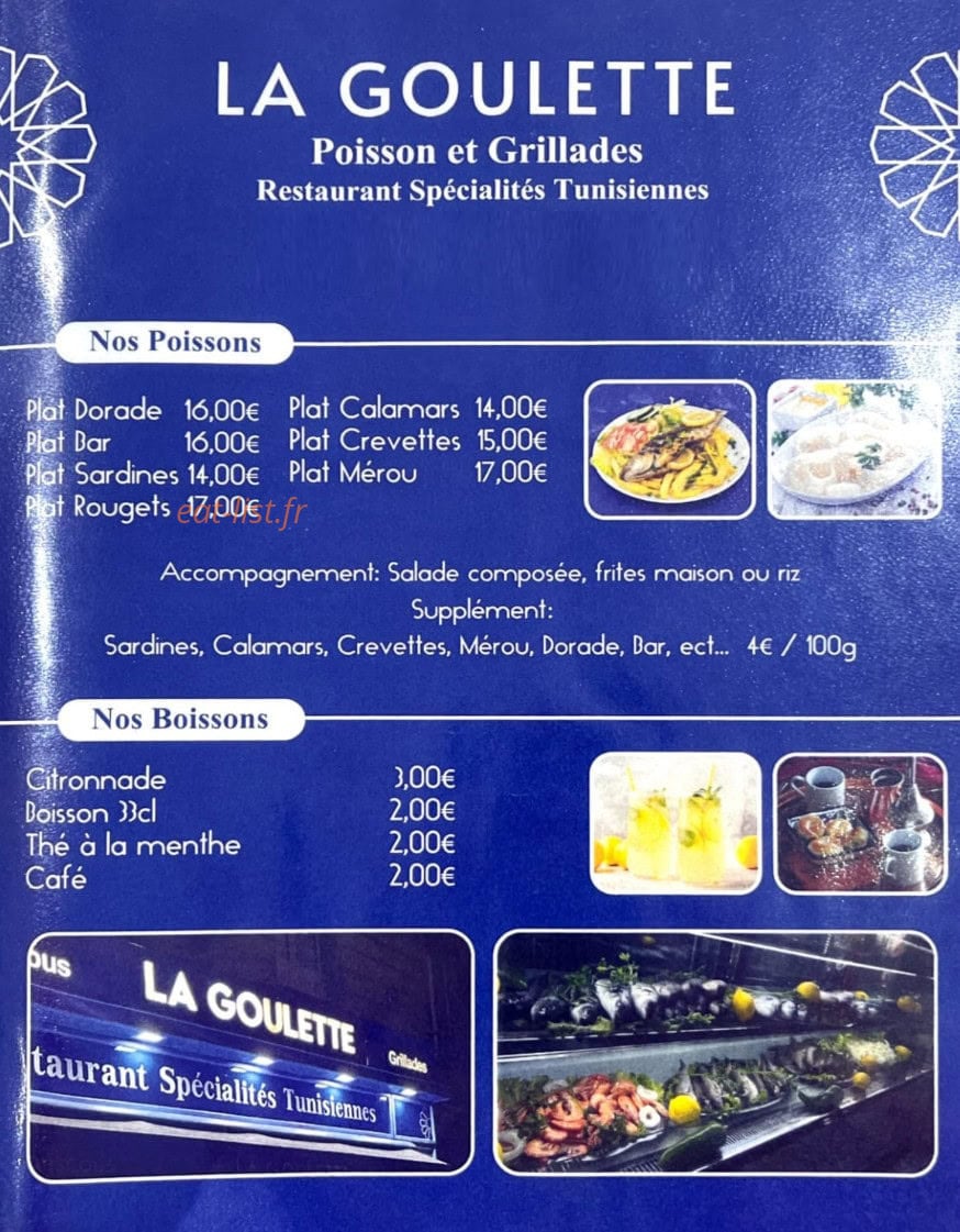 La Goulette — carte page 3
