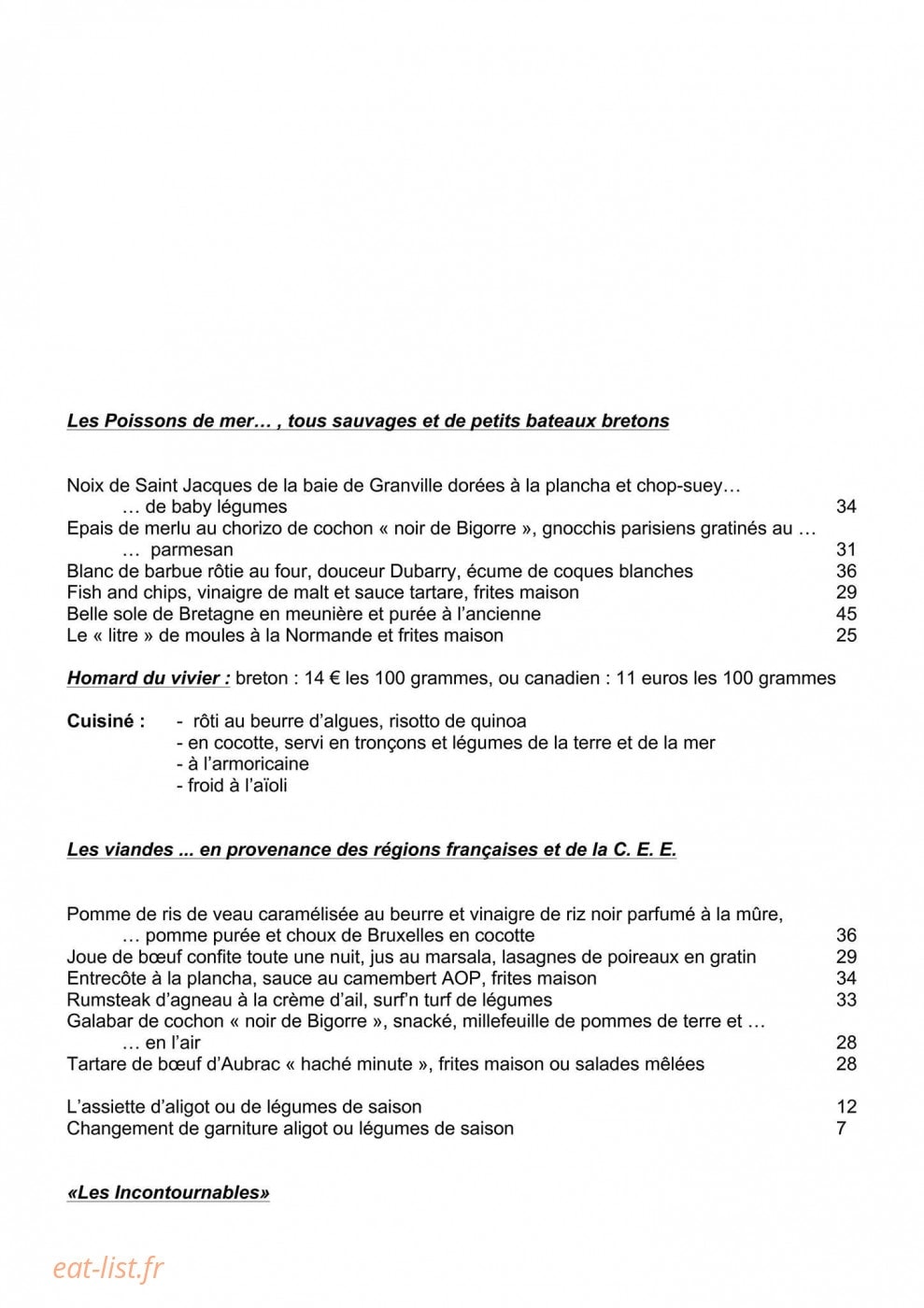 La Mascotte — carte page 5