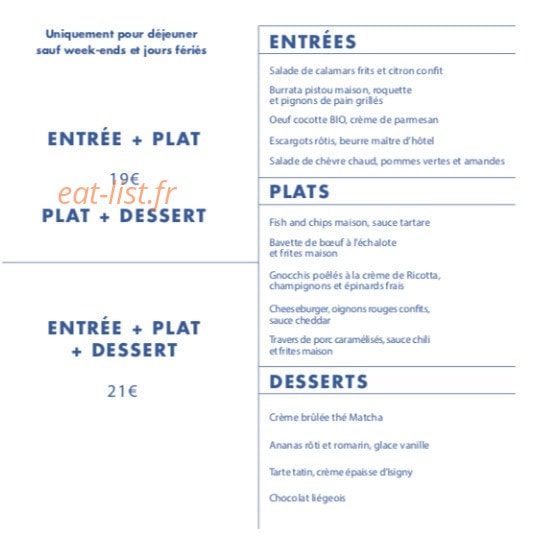 La Mercerie — carte page 2