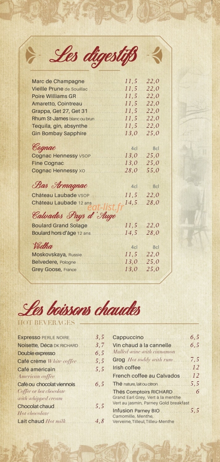 La Mère Catherine — carte page 13