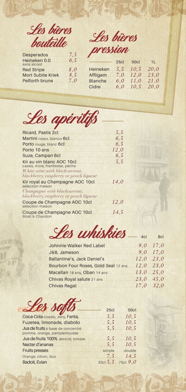 La Mère Catherine — carte page 9