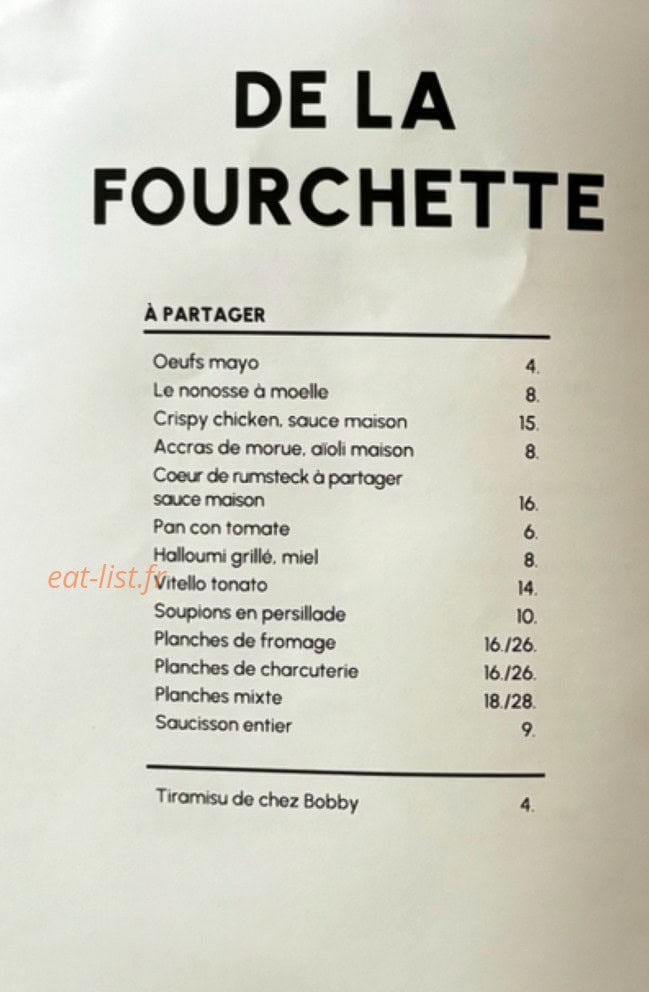 La Niche — carte page 2