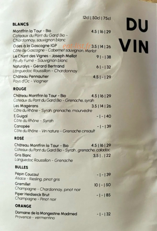 La Niche — carte page 5