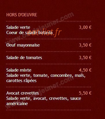 Latino pizza — carte page 8