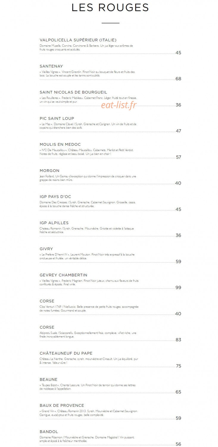 Le Bimbo — carte page 4