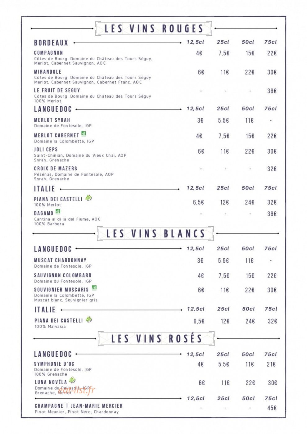 Le Bruit Qui Court — carte page 4