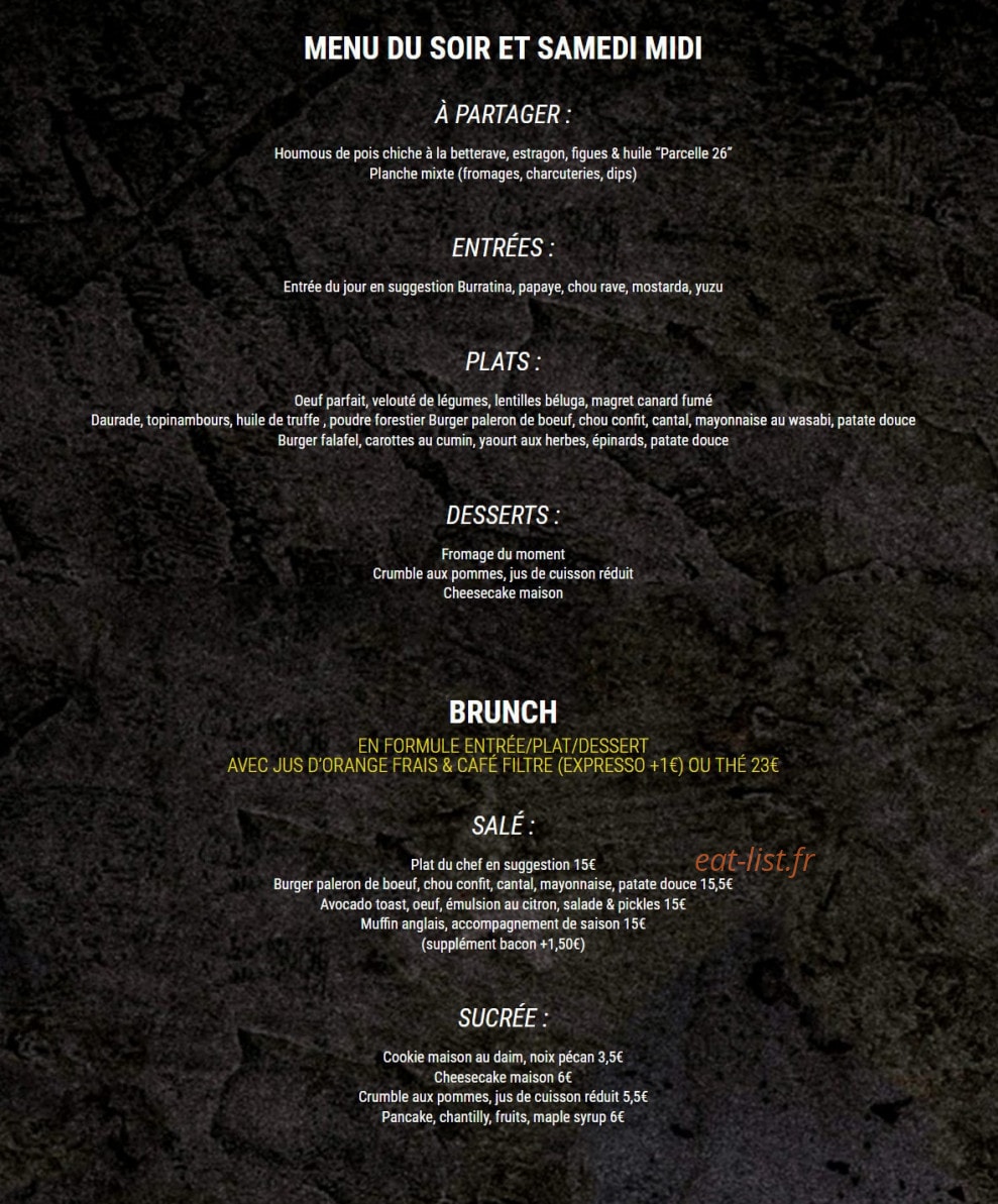 Le Café Neon — carte page 3