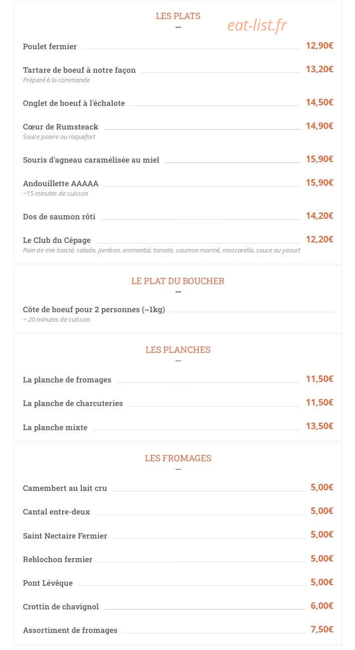 Le Cépage Montmartrois — carte page 2