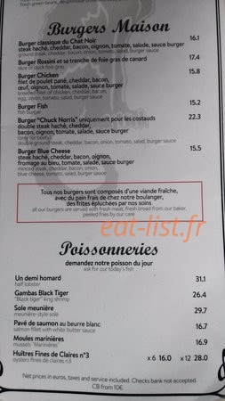Le Chat Noir — carte page 2