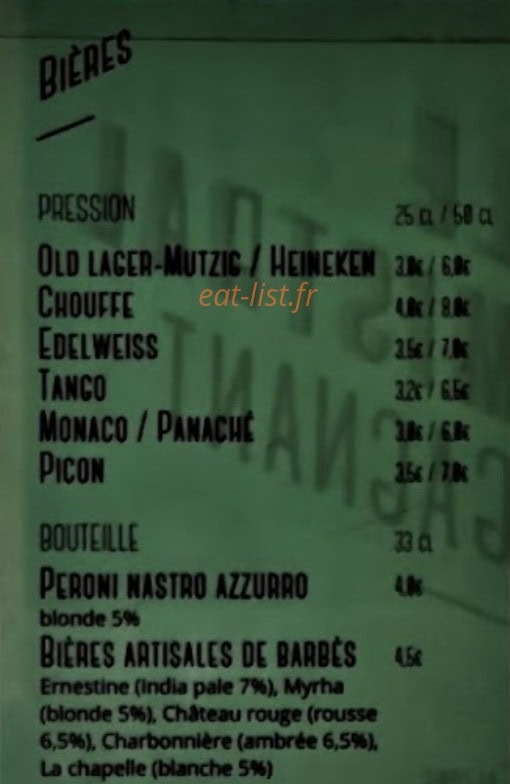 Le Mistral Gagnant — carte page 10